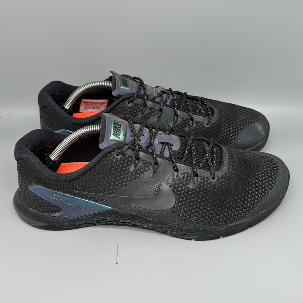 Nike Metcon 4 Premium Black‎ Crosstraining Shoes AH7454-001 Men's Sz 12.5